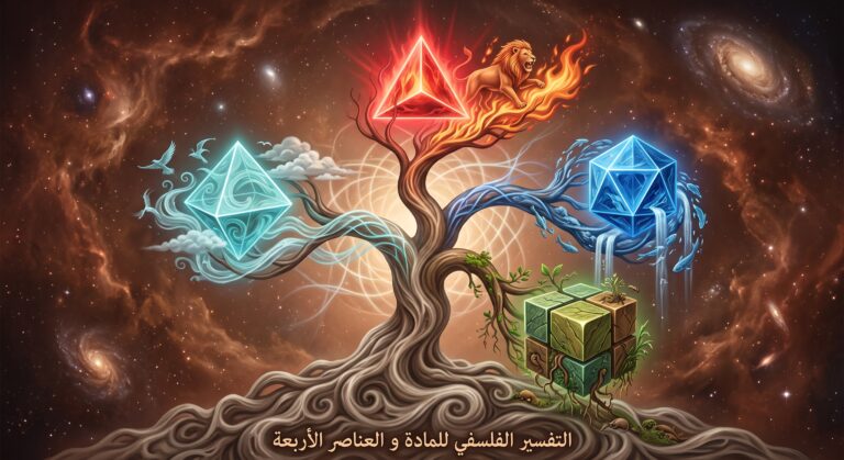 التفسير الفلسفي للمادة و العناصر الأربعة