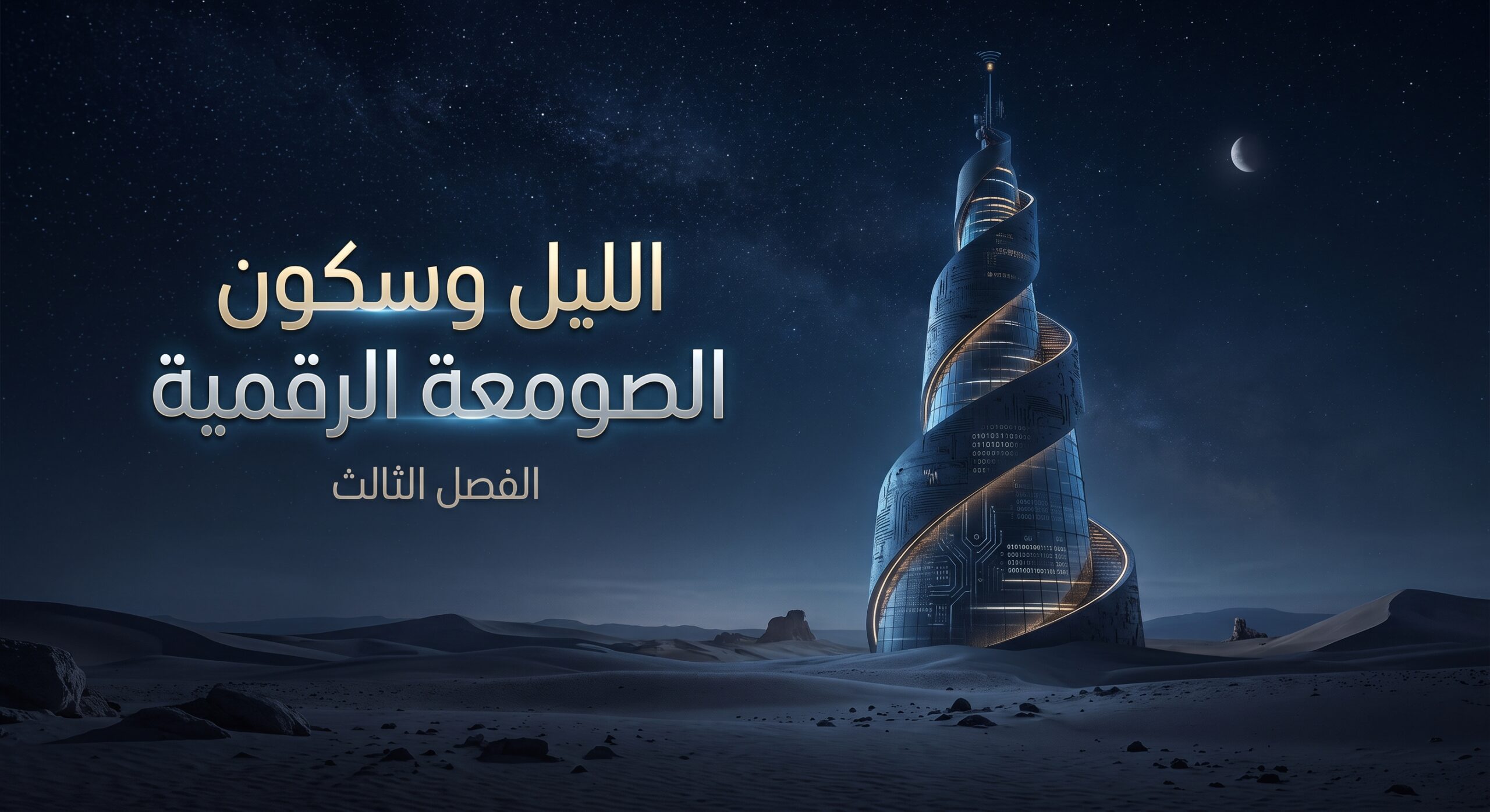 الليل وسكون الصومعة الرقمية