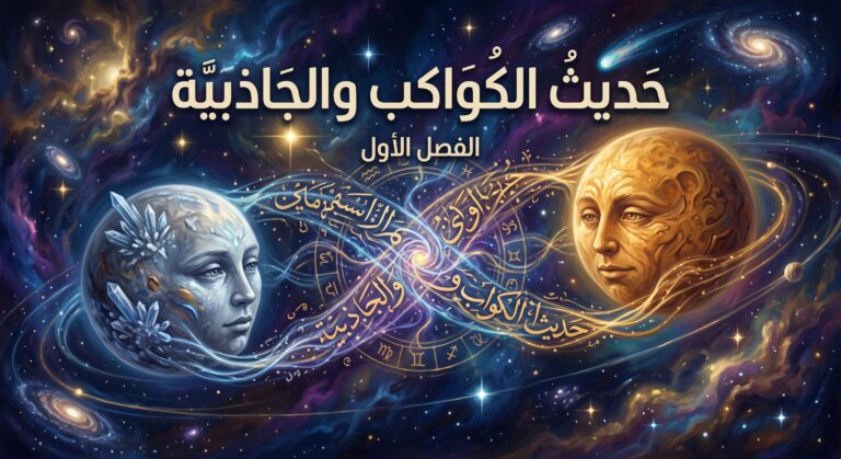 رواية حديث الكواكب و الجاذبية