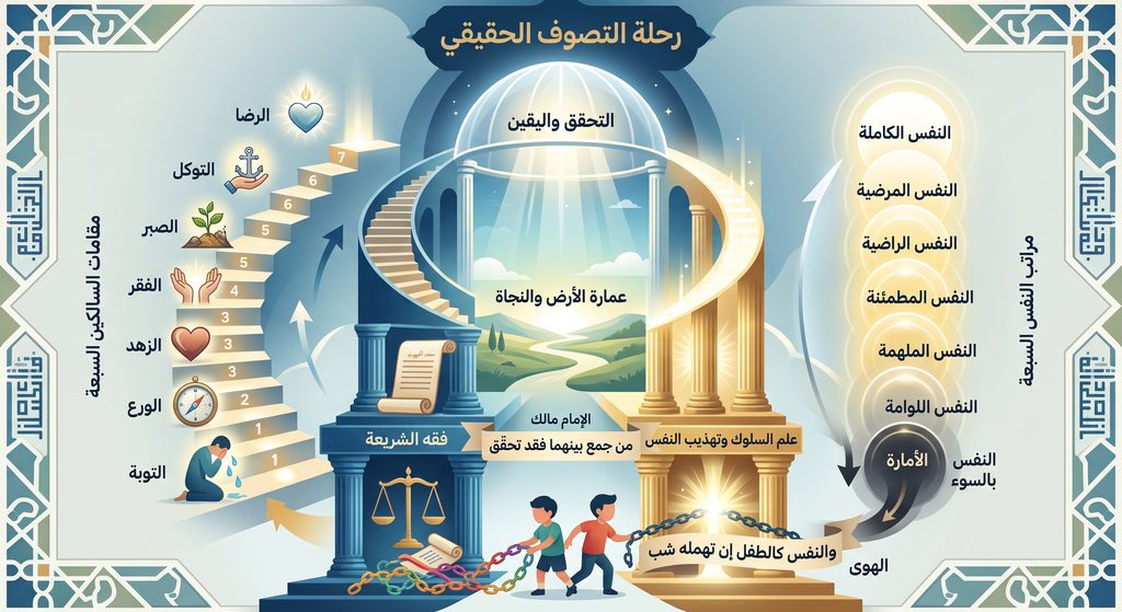 سلوك النفس لا يستقيم إلا بمنهج جامع يوازن بين العلم والعمل