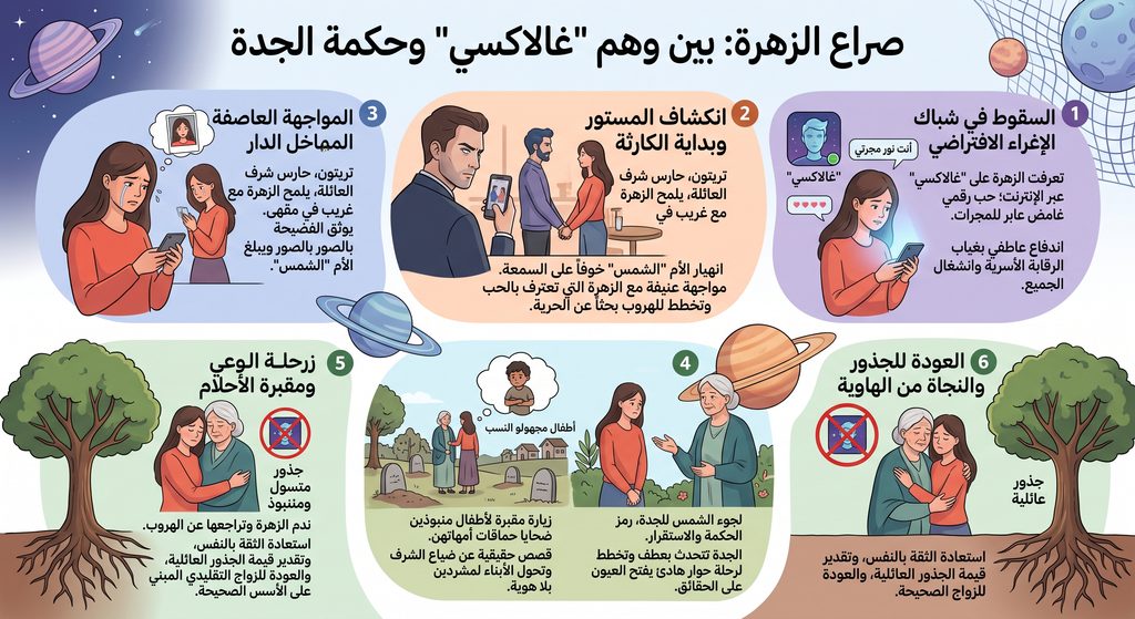 قصة عشق الزهرة و الحب المجهول