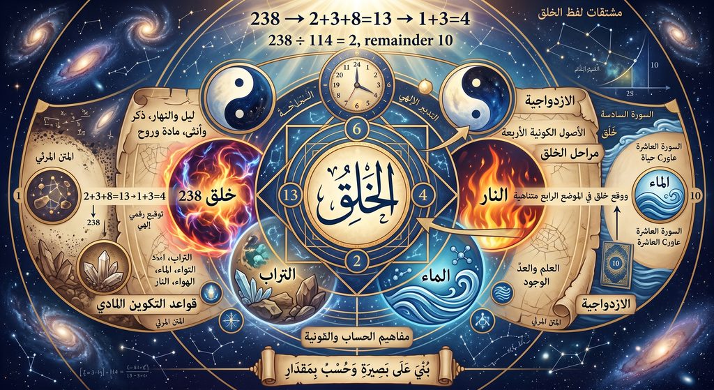 أسرار الشيفرة الرقمية عن الوجود و الخلق