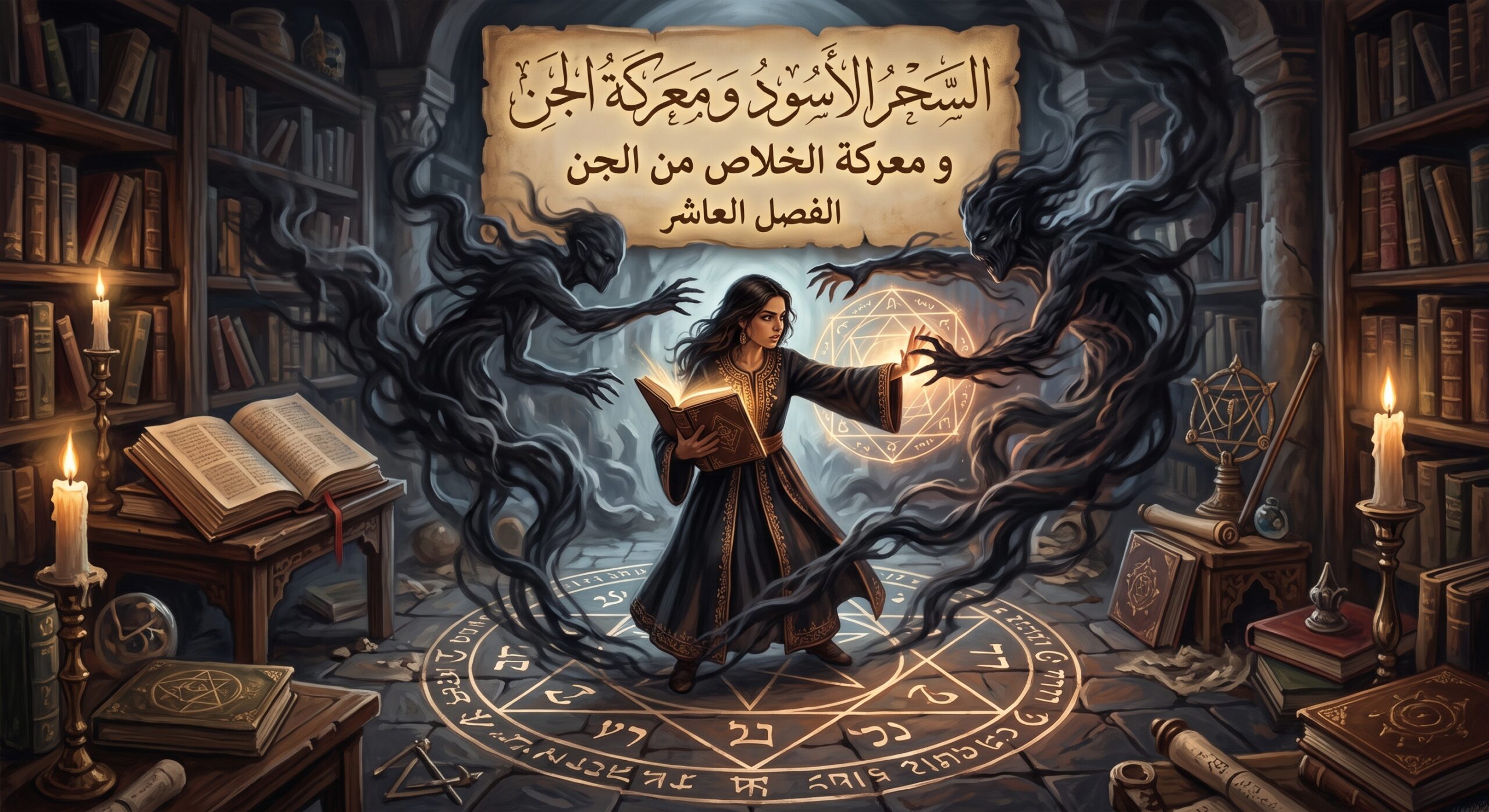 السحر الأسود و معركة الخلاص من الجن