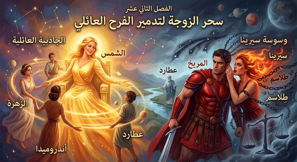 سحر الزوجة لتدمير الفرح العائلي