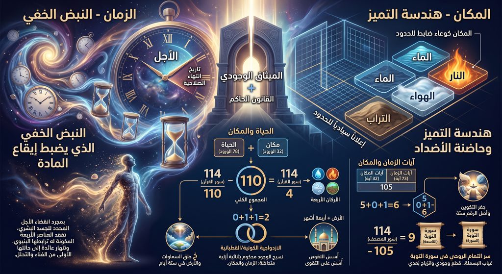 الميثاق الوجودي للزمان والمكان