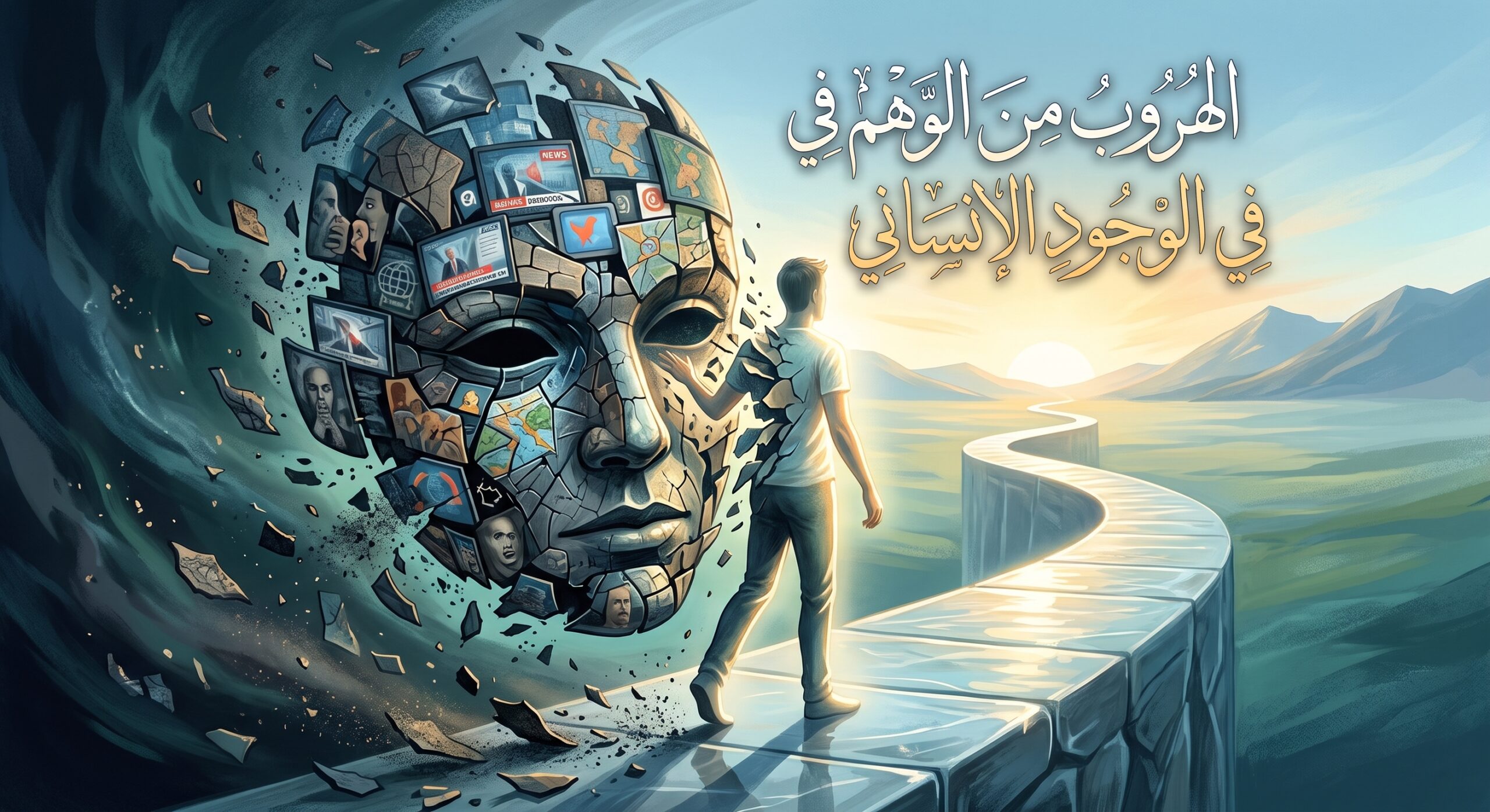 الهروب من الوهم في الوجود الإنساني