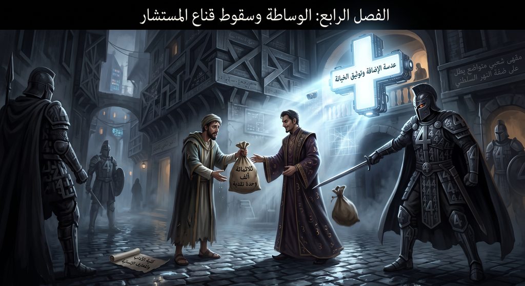 الوساطة و سقوط قناع المستشار