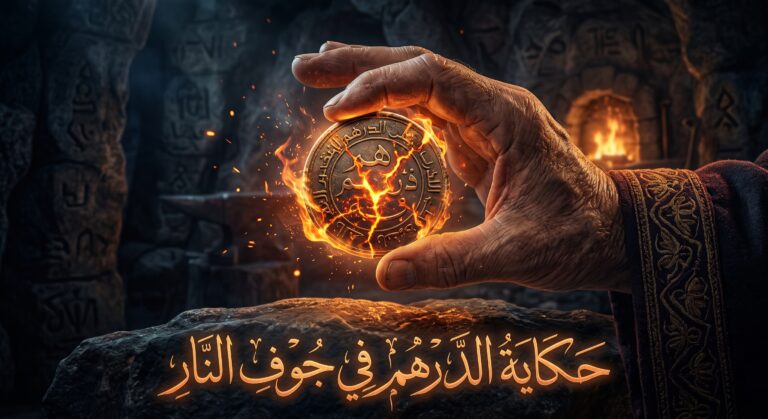حكاية الدرهم في جوف النار