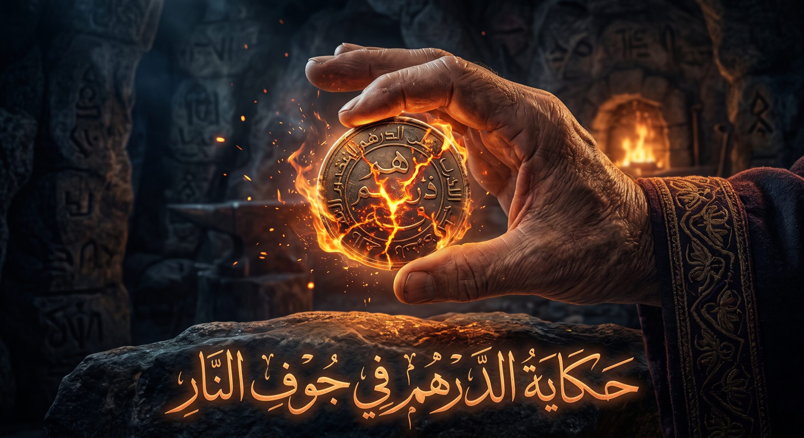 حكاية الدرهم في جوف النار
