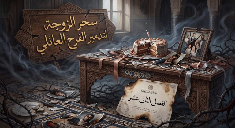 سحر الزوجة لتدمير الفرح العائلي