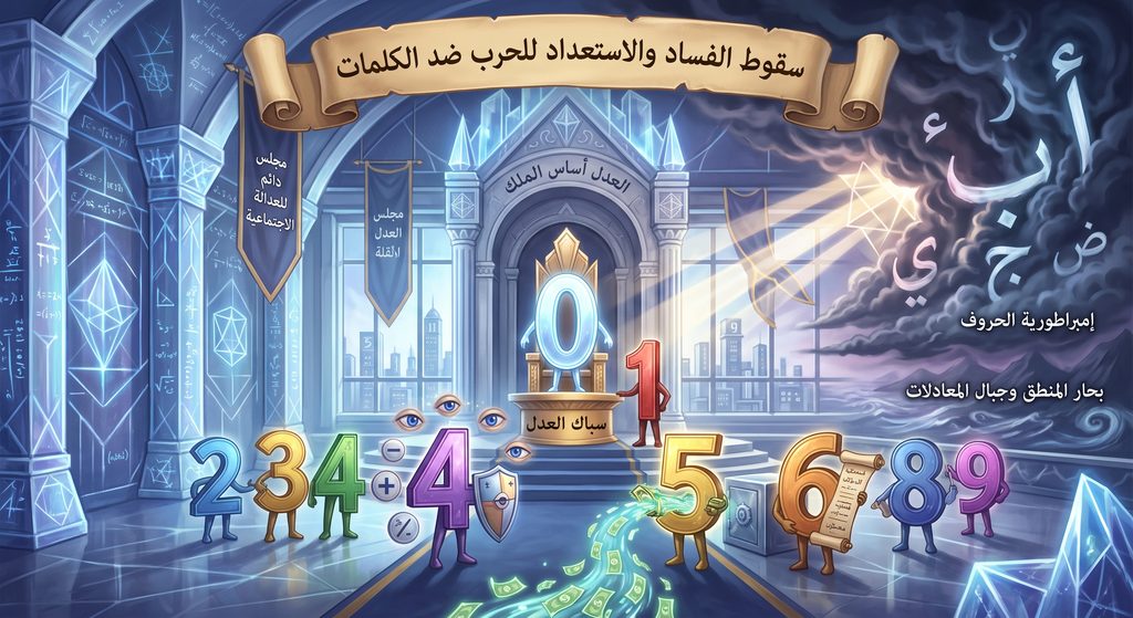سقوط الفساد و الاستعداد للحرب ضد الكلمات