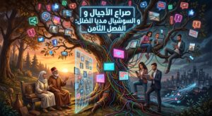 صراع الأجيال و السوشيال ميديا المظل