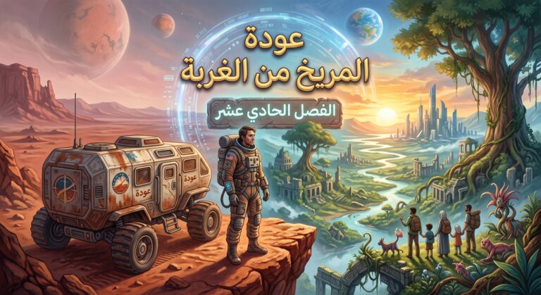عودة المريخ من الغربة الفصل الحادي عشر